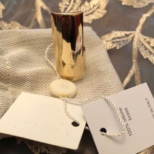 Brand New Maison Martin Margiela Ring Yellow gold size L